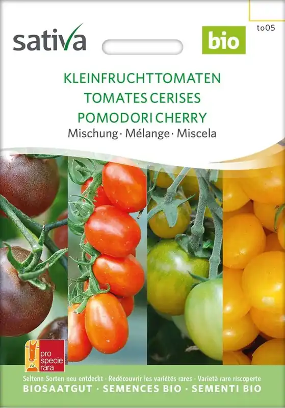 Tijdelijk aanbod | Sativa Biologische Kleine Fruittomaatjes, Mix