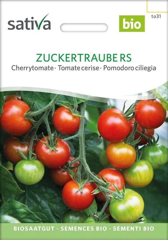 Sativa Biologische Cherrytomaat, Suikerdruif - Fabrieksprijs