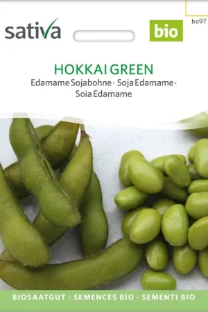 Zeer goed beoordeeld | Sativa Biologische Edamame Sojaboon, Hokkai Green, 50 g