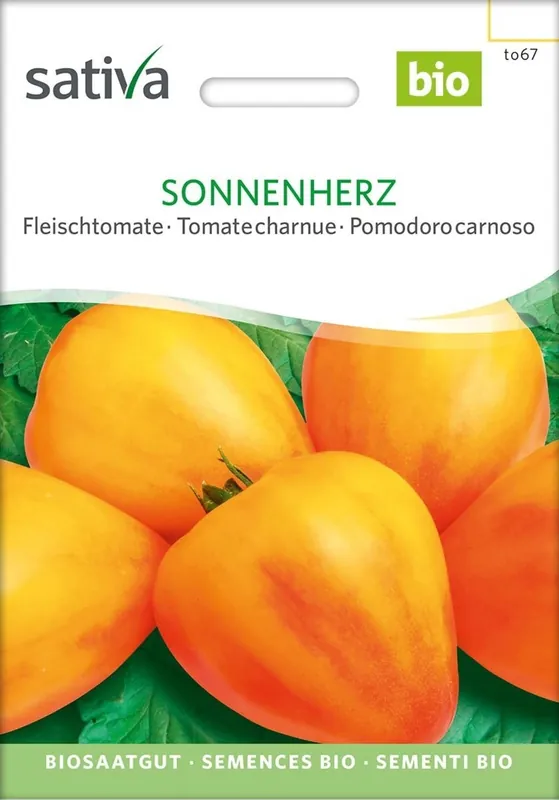 Sativa Biologische Vleestomaat, Sonnenherz - Mis het niet