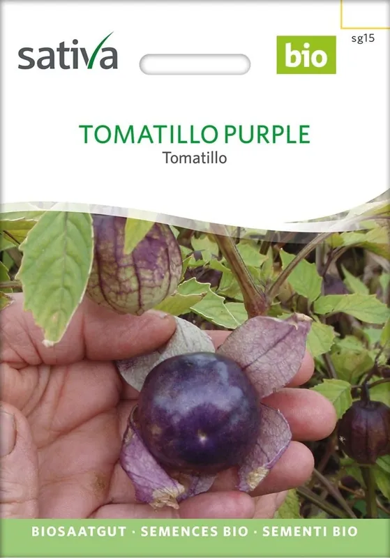 Sativa Biologische Tomatillo, Paars - Pak je kans