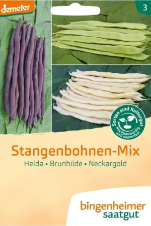 Zolang de voorraad strekt | Bingenheimer Saatgut Snijbonen Mix