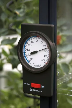 Juliana Min-Max-thermometer - Zwart | Dagdeal
