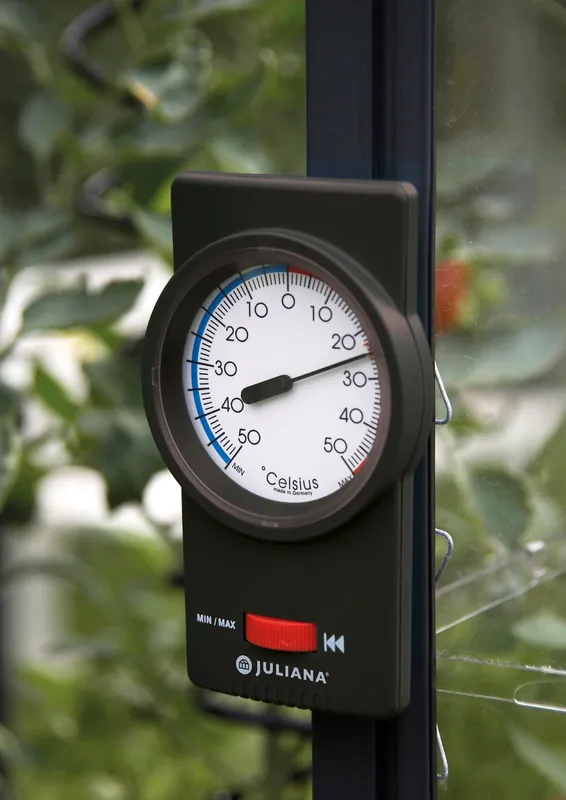 Juliana Min-Max-thermometer - Zwart | Dagdeal