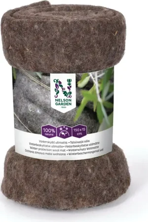 Zeer goed beoordeeld | Nelson Garden Winterbescherming - Wollen Mat