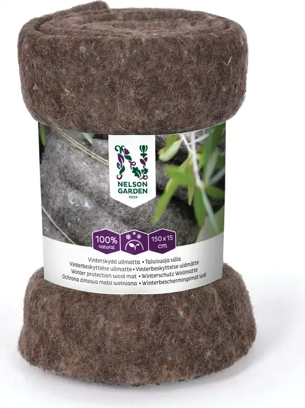 Zeer goed beoordeeld | Nelson Garden Winterbescherming - Wollen Mat