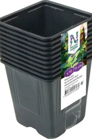Laatste dagen - Nelson Garden Kunststof Kweekpot, 11 cm, 10 stuks