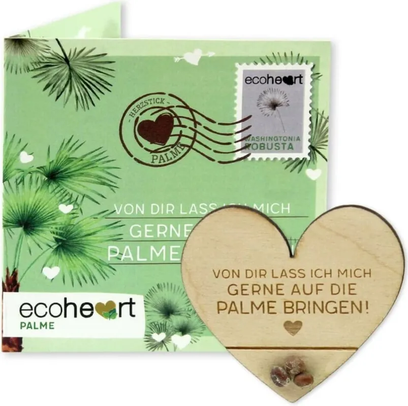 Op = op - Feel Green ecostick "Palm" ecohart