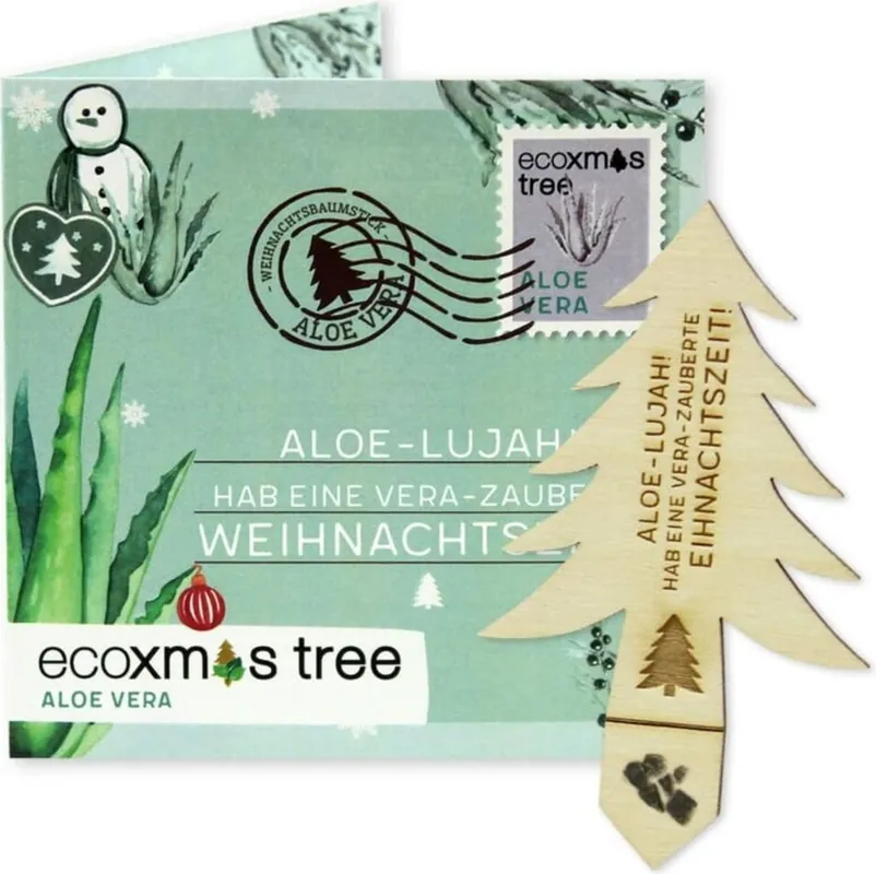 Snelle verzending - Feel Green ecostick "Aloë Vera" ecoXmasTree