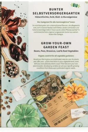Dagdeal - Magic Garden Seeds Kleurrijke Tuin voor Zelfvervoorzieners - Biologische Zaadvermeerderingsset