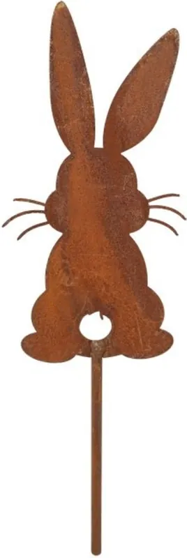 Uitverkoop - Badeko Bloempotsteker "Haas"