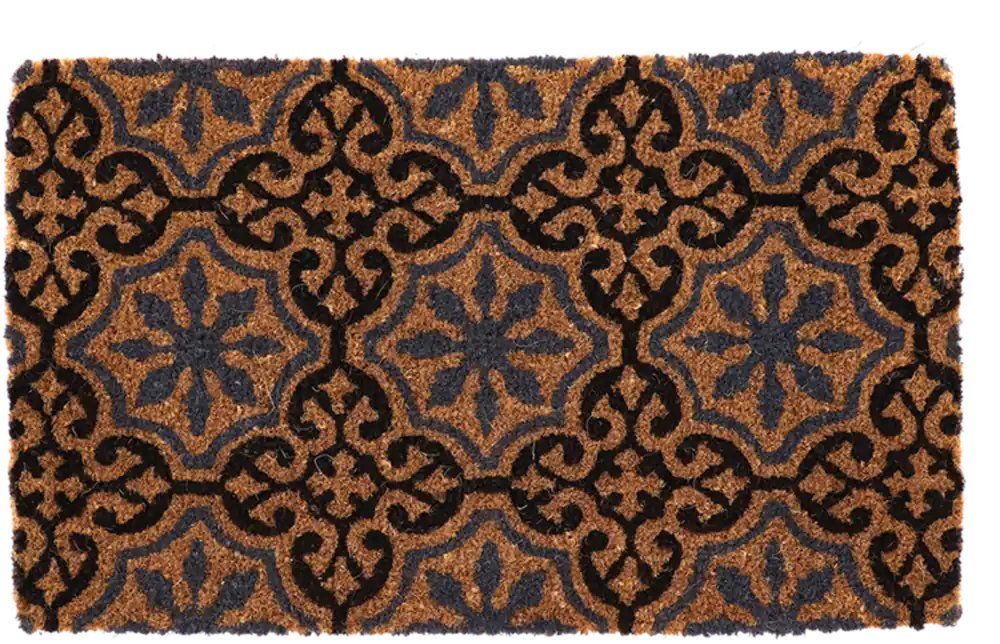 Esschert Design Kokos Deurmat "Rozetten" - Premium