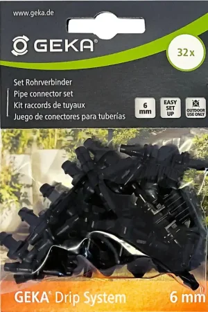 GEKA Buisverbindingsset 6 mm - Favoriet van klanten