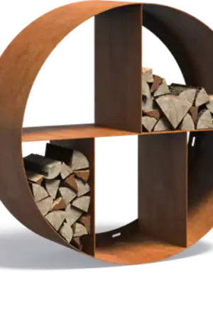 Nu beschikbaar | FORNO Houtopslag "Logg" - Rond