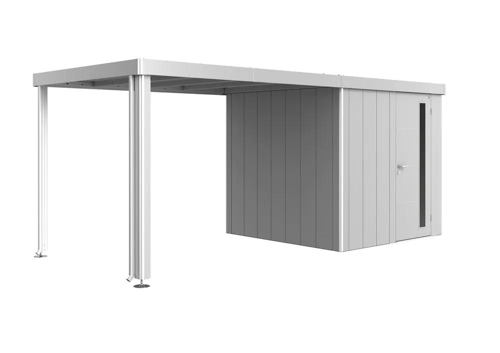 Hoog gewaardeerd - Biohort Zijdak voor Neo Gereedschapsschuur - Zilver-Metallic, Grootte 2A/2B/2C/2D