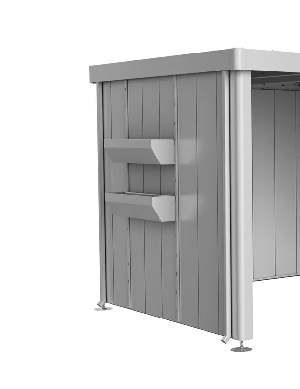 Biohort FloraBoard voor Zijdak van Neo Gereedschapsschuur, Zilver-metallic | Shop nu
