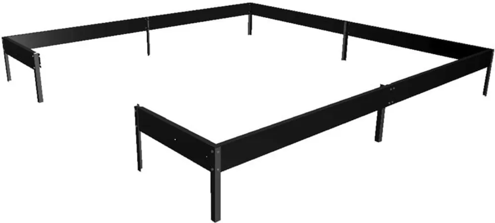 Halls Funderingsframe Qube+, 6,6 m² | Premiumkwaliteit