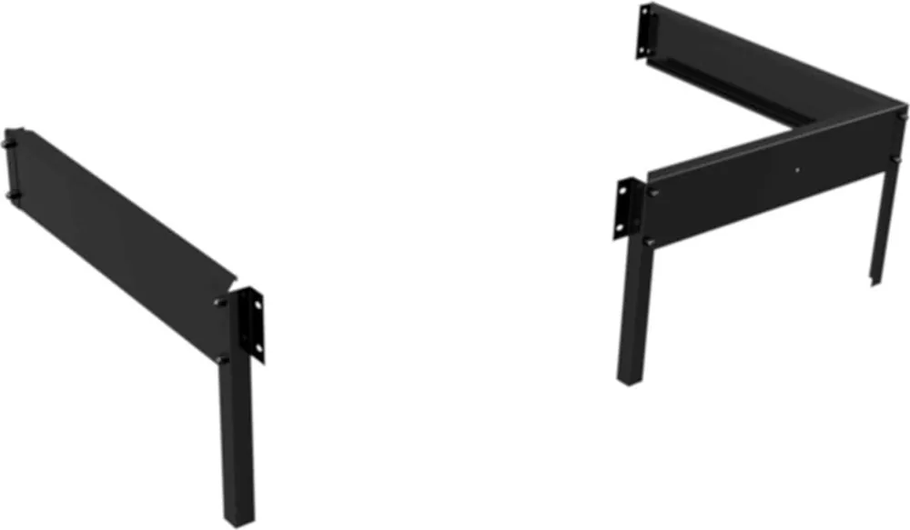 Halls Funderingsframe Qube Lean-to, 0,8 m² - Topdeal