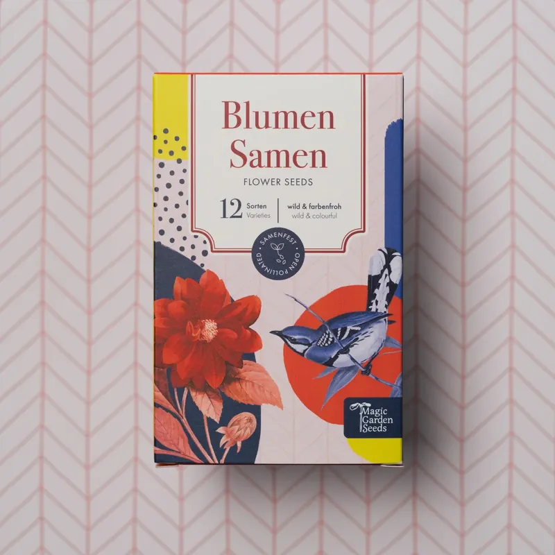 Magic Garden Seeds Bloemzaden - Wild & Kleurrijk - Korting