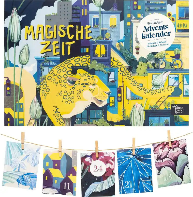 Magic Garden Seeds Biologische Zaden Adventskalender "Urban Tuingeluk" | Favoriet van klanten