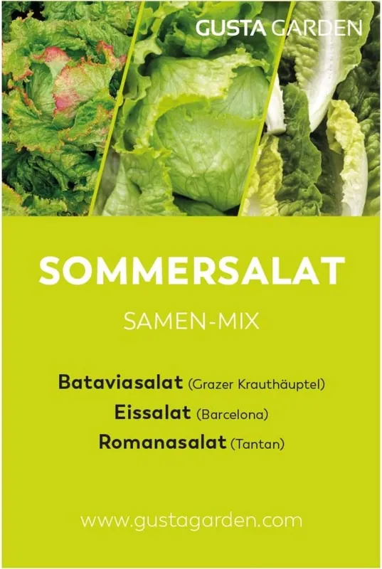 Nog maar een paar beschikbaar - GUSTA GARDEN Zomersalade Zaadmix