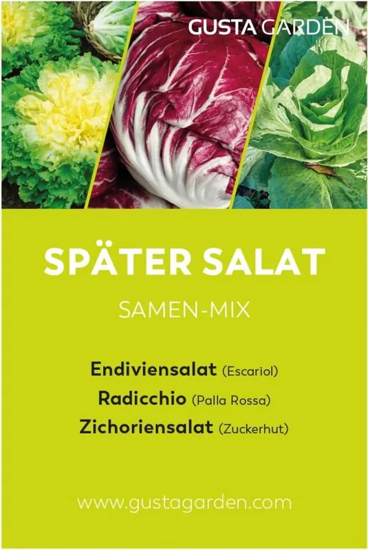 GUSTA GARDEN Late Salade Zaadmix, 1 Verpakking | Voorraad bijna op