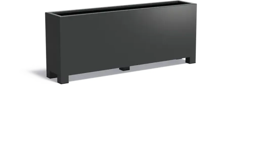 ADEZZ Carrez Aluminium Plantenbak - Met Poten, 200 x 40 x 80 cm | Bespaar nu