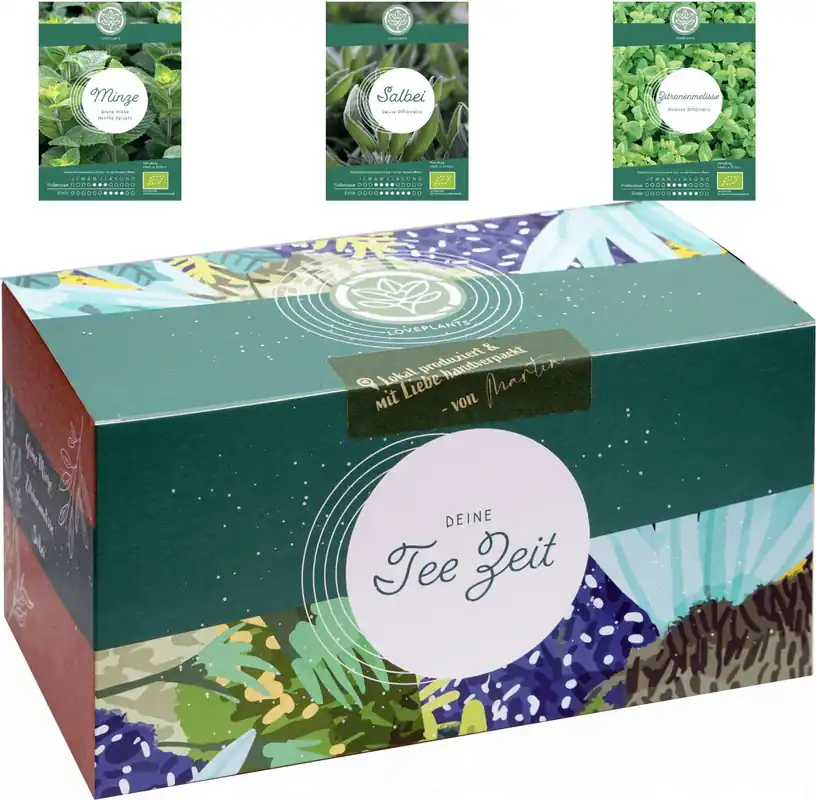 LOVEPLANTS Biologische Thee Kweekset | Veilige betaling