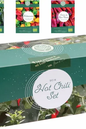 LOVEPLANTS Biologische Chili Kweekset - Nieuw product