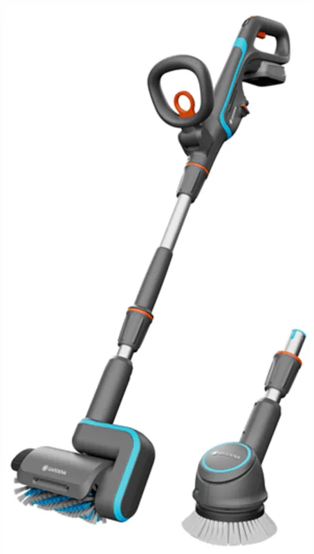 Direct beschikbaar | GARDENA Accu-Multi-Reiniger AquaBrush Universal Ready-To-Use Set