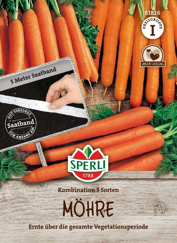 Koop vandaag | Sperli Wortel Combinatie 3 Soorten, Zaadband