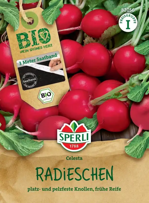 Online bestellen | Sperli Biologische Radijs, Zaadlint
