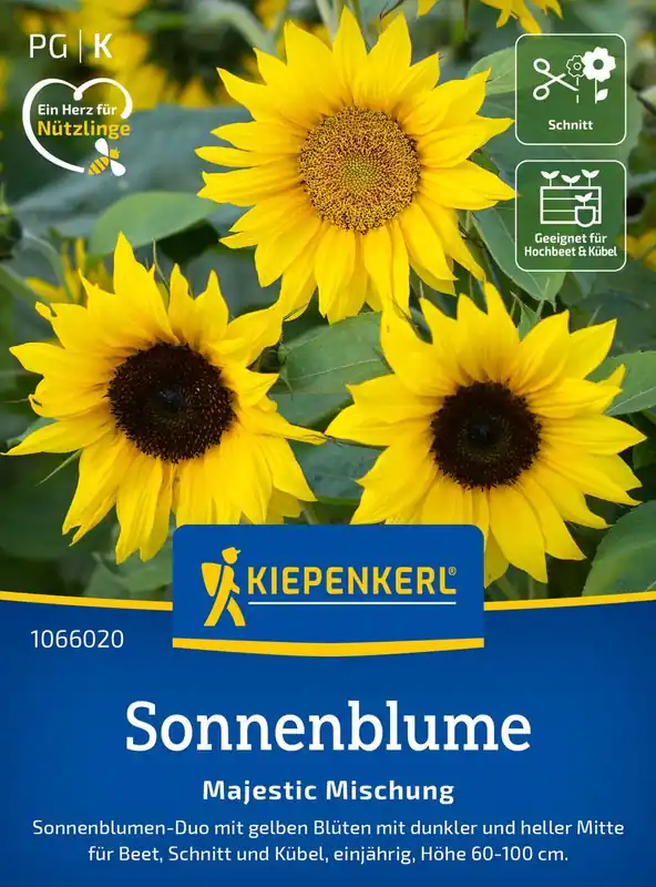 Kiepenkerl Zonnebloem Majestic Mix | Wees er snel bij