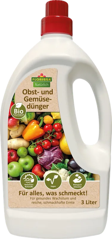 Florissa Biologische Fruit- en Groentemest, 3 Liter - Online kopen