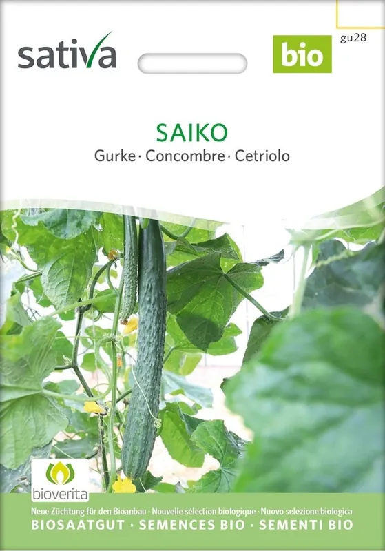 Sativa Biologische Komkommer Saiko - Topproduct