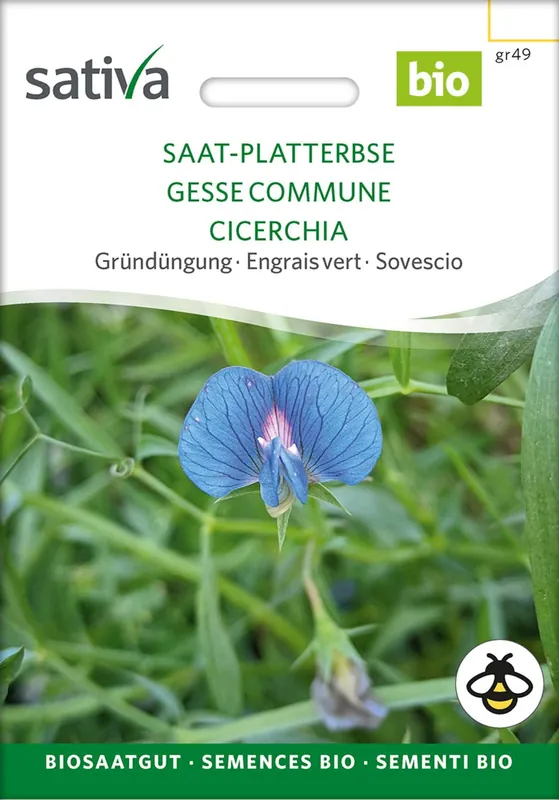Sativa Biologische Groenbemester "Saat-Platterbse" - Zojuist toegevoegd