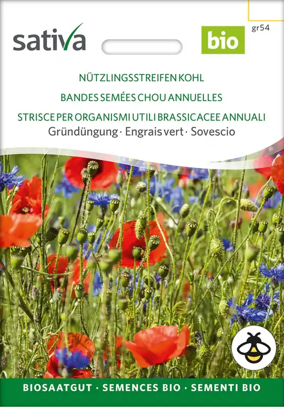 Sativa Biologische Groenbemester "Nützlingsstreifen Kohl" | Klantfavoriet