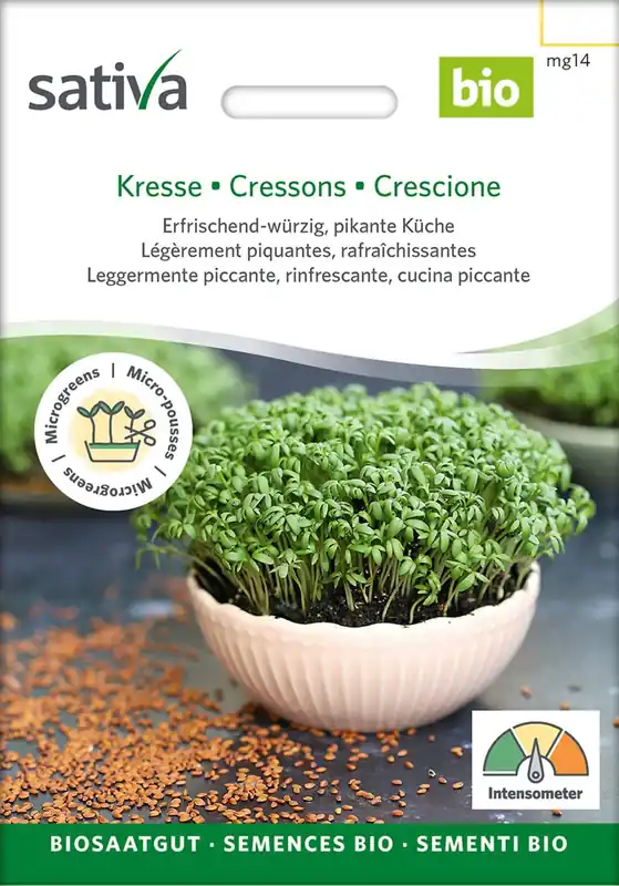 Direct bestellen - Sativa Biologische Kiemen "Tuinkers"