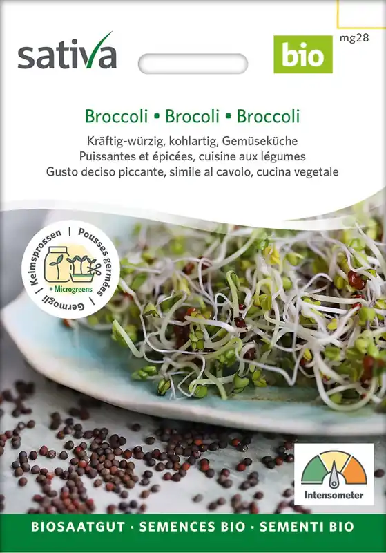 Snelle levering - Sativa Biologische Kiemen "Broccoli"