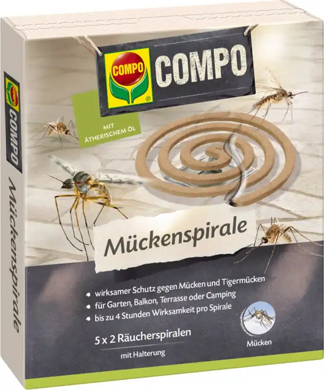 Bespaar nu - COMPO Muggenspiraal, 10 stuks