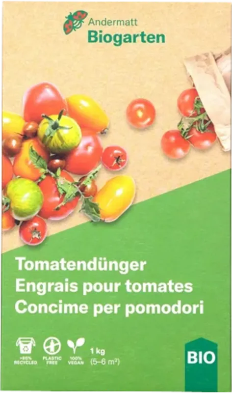Andermatt Biogarten Vaste Tomatenmeststof, 1 kg - Superprijs