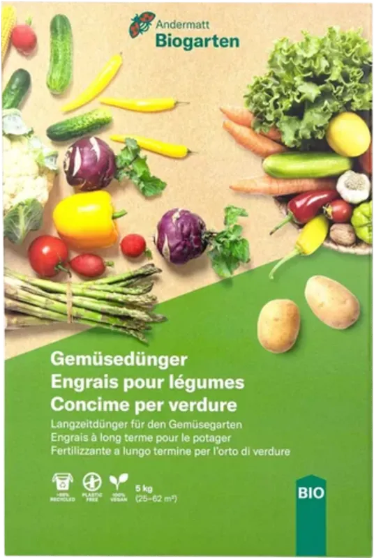 Andermatt Biogarten Meststof voor Groenten, 1 kg | Flitsaanbieding
