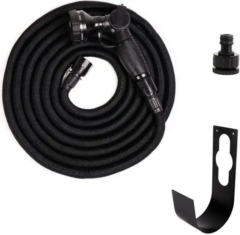 Voordelig - by Benson Tuinslangset Deluxe 15 m, Naturel