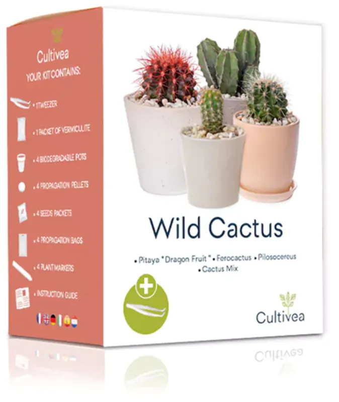 Cultivea Mini Kit - Wild Cactus - Favoriet van klanten