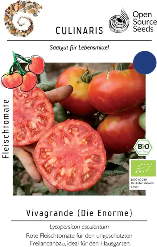 Nieuwe release - Culinaris Biologische Veldtomaat Vivagrande