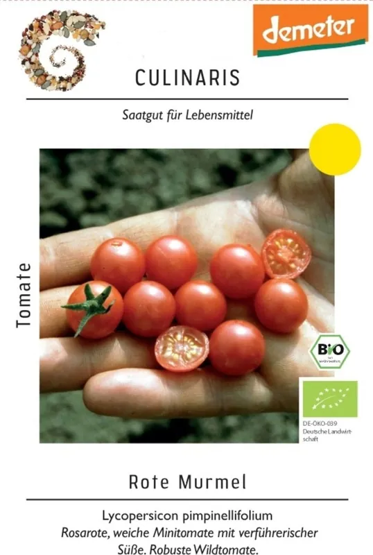 Culinaris Biologische Wilde Tomaat Rote Murmel | Direct leverbaar