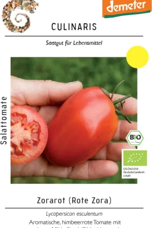 Net binnen - Culinaris Biologische Slatomaat Zorarot (Rode Zora)