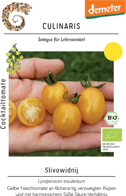 Culinaris Biologische Cocktailtomaat - Slivovidnij | Koopje
