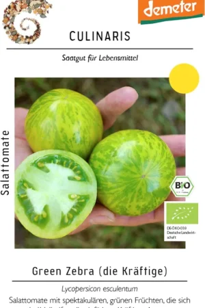 Culinaris Biologische Tomaat "Green Zebra" - Veilige betaling