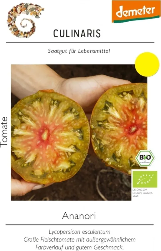 Culinaris Biologische Tomaat - Ananori - Zojuist toegevoegd